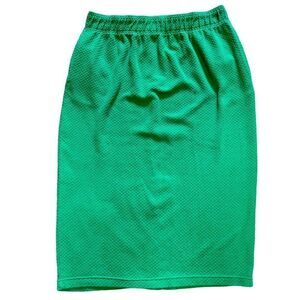 Venezia Vitale Vintage Green Midi Skirt Size 18/20